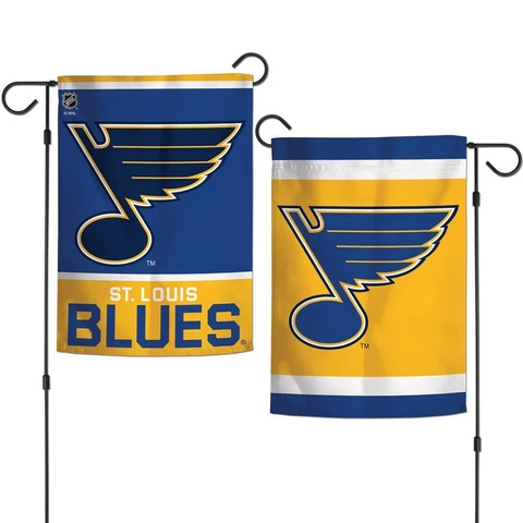 St Louis Blues NHL Wincraft 12x18 Double Sided Garden Flag Cover