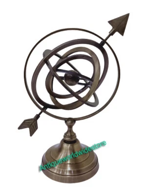 Antique Nautical Tabletop Armillary Nautical Sphere Globes Armilary Office Decor - Image 1 of 4