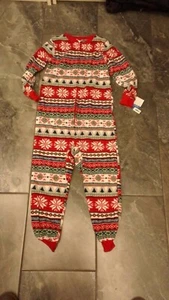 NUEVO CON ETIQUETAS PIJAMA NAVIDEÑO DE UNA PIEZA 12M 8 - Imagen 1 de 1