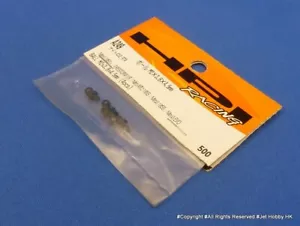 (HPI A249) Nitro MT2 / Nitro 3 / Firestorm 10T / Ball M2 x 3.8 x 4.5mm 4pcs Blk - Picture 1 of 2