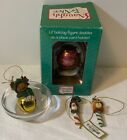 Boyd?S Bears Christmas Ornament Lot (5) Huggins, 3 Miniatures, Moose Jingle Bell