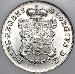1818 NGC MS 63 Brunswick 24 Groschen George IV Regent 17k German Coin (25051502C - Picture 1 of 6