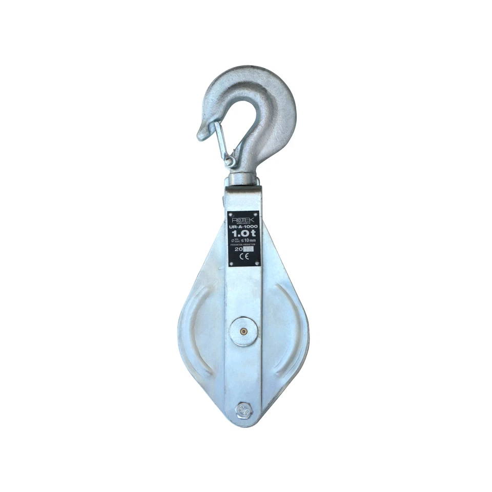 Umlenkrolle 1t/4t 1000/4000kg Seilwinde Seilzug Snatch Block Kloben 4-10mm Seil - Bild 1 von 1