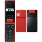Lg Ntt Docomo L-06a Hyper Red 5mp Af 3" Unlocked Gsm 2g 3g 360° Flip Cell Phone