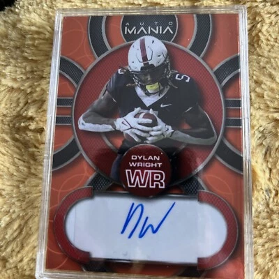 Dylan Wright auto mania auto wild card - Image 1 of 2