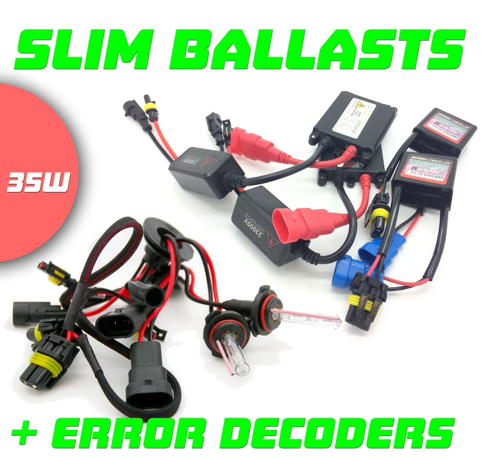 9006/HB4 9012 HIR1 HIR2 Xenon Hid Conversion Kit Gas Discharge 12VBudget Canbus - Image 1 of 1