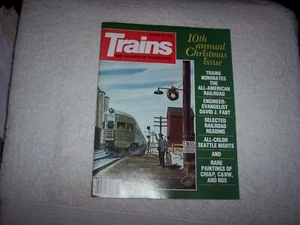 TRAINS THE MAGAZINE OF RAILROADING--DECEMBER 1985 #341 - Imagen 1 de 7