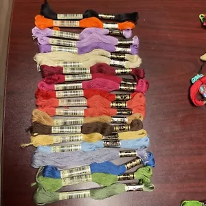 DMC Multi COLORS Embroidery Floss 21 Pack XX - Picture 1 of 2