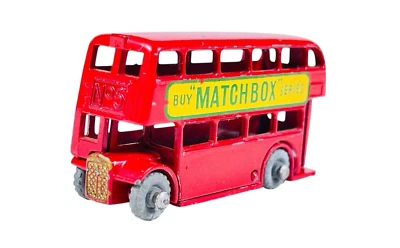 Matchbox Moko Lesney No. 5a GMW Double Decker London Bus - Image 1 of 4
