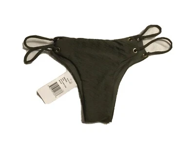 Blue Life 166639 Womens Roped Up Skimpy Bikini Bottom Swimwear Fern Size Medium - Image 1 of 3