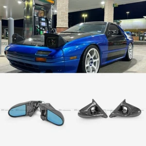 Espejo retrovisor lateral de fibra de carbono de repuesto para Mazda FC3S RX7 (LHD) - Imagen 1 de 15
