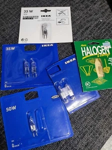 IKEA 20 WATTS 35 WATTS 50 WATTS 12V G4 Bulbs, Lot Of Bulbs - Picture 1 of 6