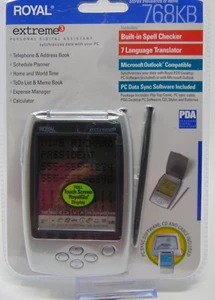 ROYAL EXTREME 768KB Personal Digital Assistant - 7 Language Translator, Spell Ch - Picture 1 of 12