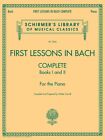 Bach First Lessons in Bach Complete For the Piano Collection Book NEW 050486403