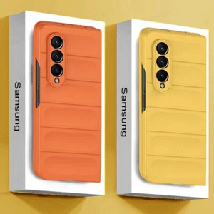 Custodia antiurto silicone armatura per Samsung Galaxy Z Fold7 Fold6 5 Flip7 6 cover - Foto 1 di 35