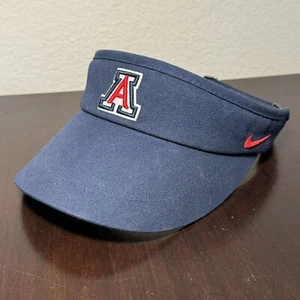 Arizona Wildcats Sideline Visor Adjustable Nike Dri-Fit NCAA Navy - Picture 1 of 7