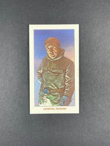 2022 Topps 206 Star Wars GENERAL RIEEKAN Star Wars Logo Back Parallel