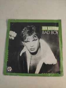 N1764 Vinyl 45-tours Den Harrow Bad Boy Overpower Vintage 1985 Collection - Foto 1 di 4