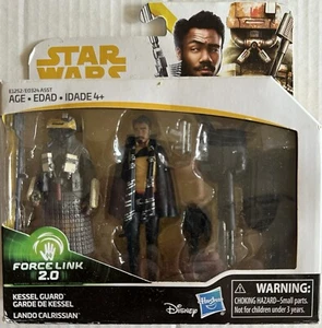 Hasbro Star Wars Force Link 2.0 Lando Calrissian & Kessel Guard Paquete de 2 Nuevo C9 - Imagen 1 de 3