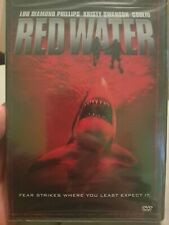 Red Water DVD Region 1 RARE OOP Lou Diamond Phillips Kristy Swanson Shark Movie