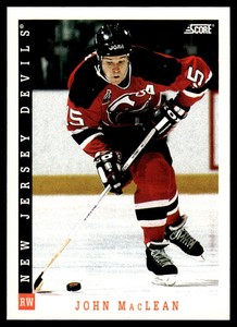 1993 Score #81 John MacLean - New Jersey Devils