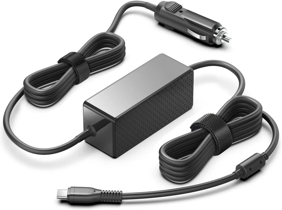 65W max KFZ Auto Ladegerät Laptop Netzteil Type C für alle Typ-C-fähigen Geräte - Bild 1 von 4