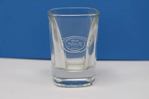 Jack Daniels Old No.7 Brand Tennessee Whiskey Square Schnapsglas Barware geprägt - Bild 1 von 7