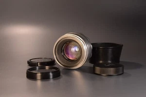 Helios 44 Silver KMZ 58mm F/2 13 blades 0074020 - Picture 1 of 24