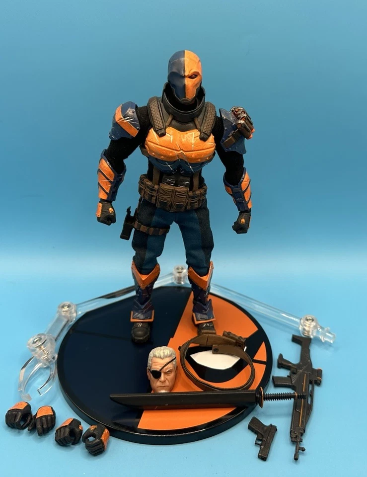 Figura de acción Mezco One:12 DC Deathstroke completa sin caja ¡Envío rápido!!! Foto 1 de 4