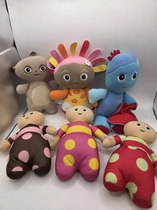 Bundle of 6 In The Night Garden Soft Plush Toys Tombliboos Makka Pakka Upsy - Picture 1 of 2