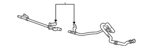 Genuine GM Radiator Inlet Hose 85122989 - Picture 1 of 3