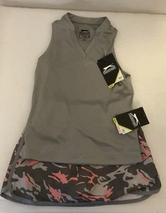 NWT - Slazenger Girls Golf Camo Skort & Top - Youth XS - Tennis - Picture 1 of 9
