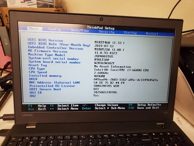 Pre-owned Lenovo ThinkPad T460 motherboard assembly with palmrest and keyboard. - Image 1 of 4