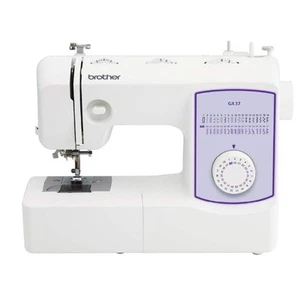 Brother Sewing Machine, 37 Built-in Stitches 6 Included Sewing Feet, White GX37 - Picture 1 of 9