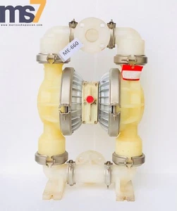 WILDEN PUMP 8 PP POLYPROPYLENE/PLASTIC DOUBLE DIAPHRAGM/TRANSFER PUMP -TF - Picture 1 of 5
