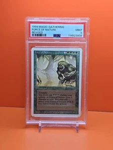 🟢🟢🟢 1994 Magic The Gathering FORCE OF NATURE REVISED PSA 9 MINT 🟢🟢🟢 - Picture 1 of 2