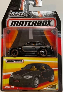 Best of Matchbox 2016 Serie 1 BMW 1M Negro - Imagen 1 de 3