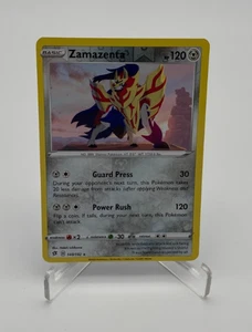Pokemon Trading Card Game TCG Rebel Clash Reverse Holo Zamazenta 140/192 - Picture 1 of 4