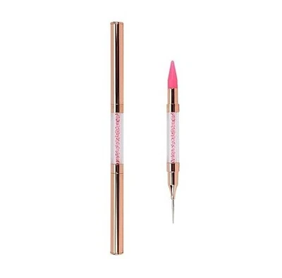 NEW Nail Rhinestone Picker Tool Dual-Ended DIY Dotting Pen for Nail Gems Stones - Image 1 of 4