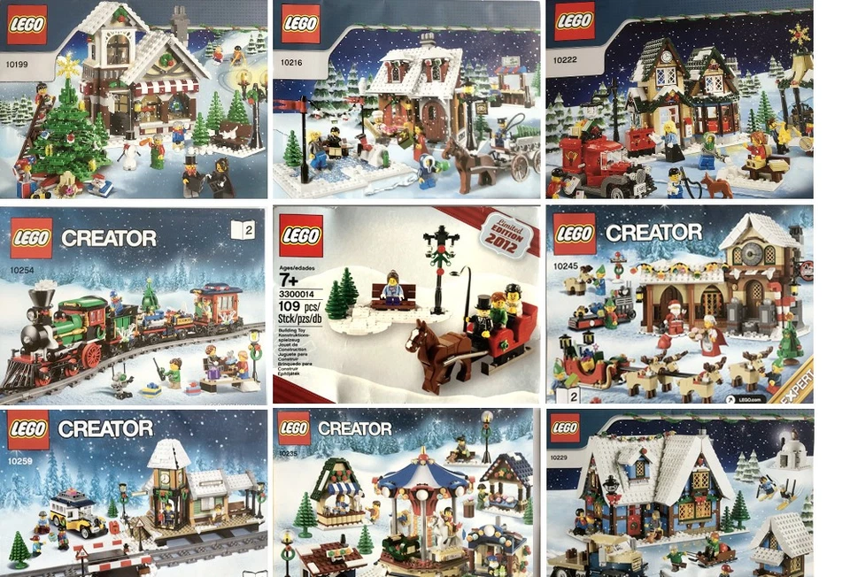 LEGOCreator Expert * Winterliche Sets 40106 10199 10216 10222 10254 10245 10259 - Bild 1 von 1