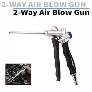 Air Blow Gun With Adjustable Air Flow and Detachable Extended Nozzle Compressor - Picture 1 of 8