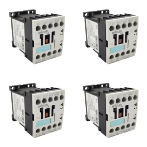 4PCS 3RT1016 Contactor 120V coil 9A AC replace Siemens Contactor 3RT1016-1AK61 - Picture 1 of 8