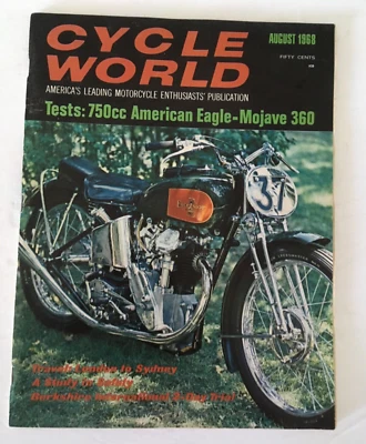 Cycle World August 1968 Foto 1 de 3