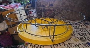 Vintage Canning Jar Rack Metal Wire Canner Holder Lifter Basket 12” Diameter - Picture 1 of 3