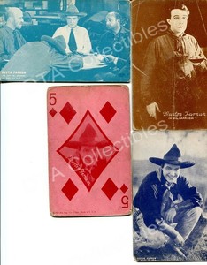 DUSTIN FARNUM-ARCADE CARD LOT-BIG HAPPINESS-1920 G