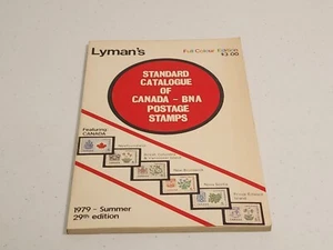 The Lyman Standard Catalogue of Canada BNA Postage Stamps 1979 Full Color ED. - Picture 1 of 6