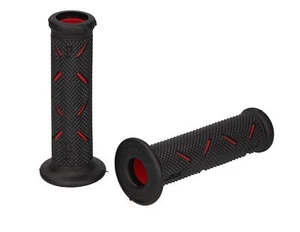 Progrip 717 Double Density Grips asas gomas de agarre abiertas negro/rojo - Imagen 1 de 1