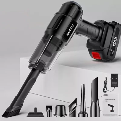 4 in 1 Kabellos Autostaubsauger Akku Handstaubsauger 12000PA Für Makita 18V Akku - Bild 1 von 4