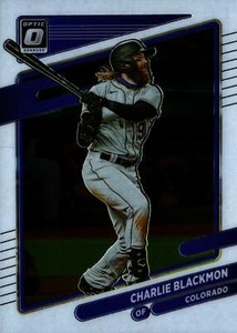 2021 Donruss Optic #128 Charlie Blackmon Excellent