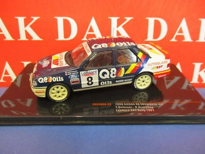Die cast 1/43 Modellino Auto Ford Sierra RS Cosworth Rally RAC 1991 F. Delecour - Immagine 1 di 4